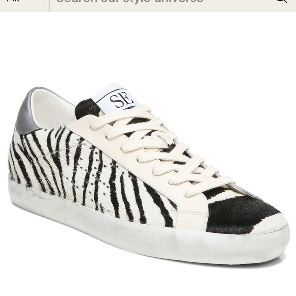 Sam Edelman sneakers zebra design 🦓